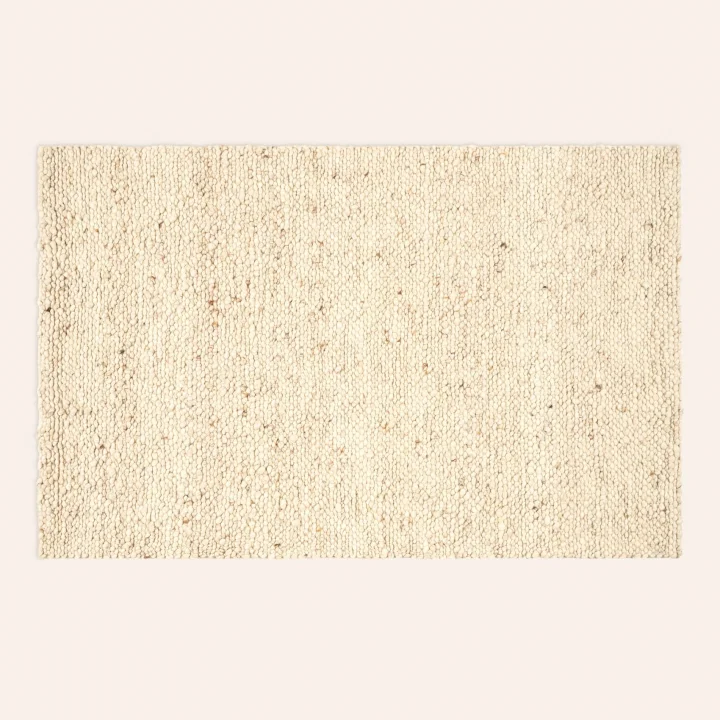 Panıpat Yün Halı 160x230 Cm Krem