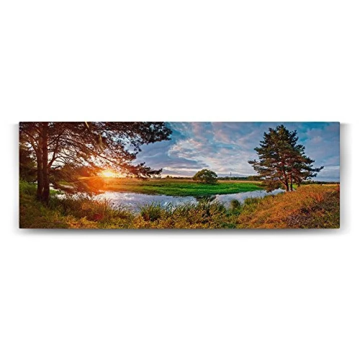 Panorama Manzara Tablo - 120x40cm