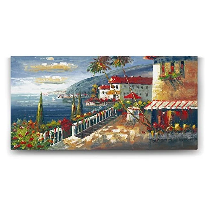 Panoramik Manzara Tablo - 160x80cm