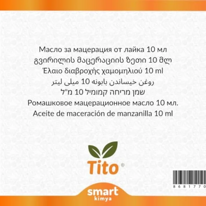 Papatya Maserasyon Yağı 10 ml