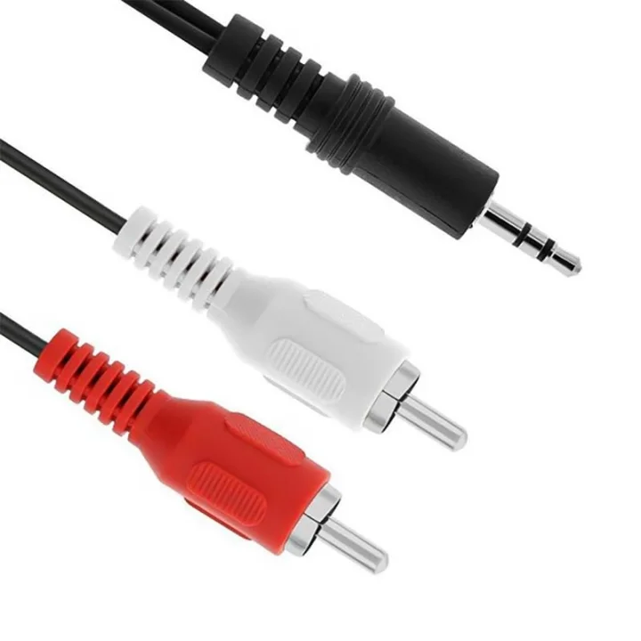 PARCBENY 426 RCA STEREO ERKEK 1.5 METRE SES KABLOSU 3.5MM TO 2 ERKEK