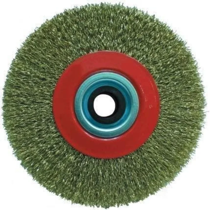 Mey İthalat® Partner 02005 Sarı Telli Daire Fırça 150X25 mm