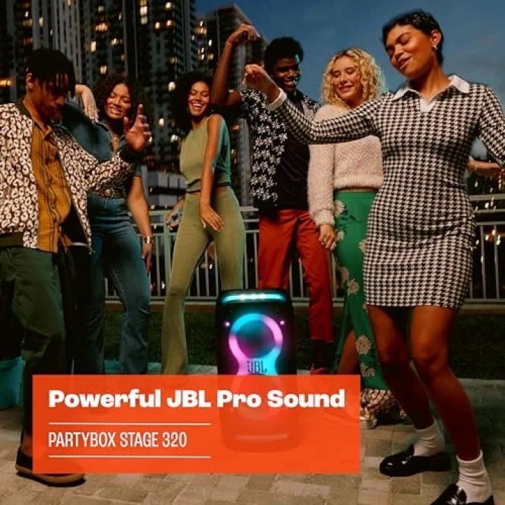 Partybox Stage320, Bluetooth Hoparlör, Siyah