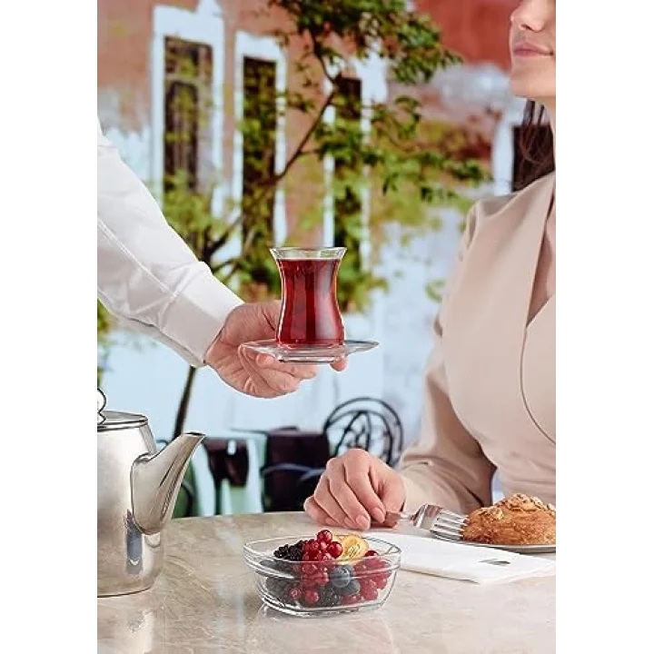 Paşabahçe AIDA ÇAY BARDAĞI 140 CC 6LI PENCERELİ KUTU