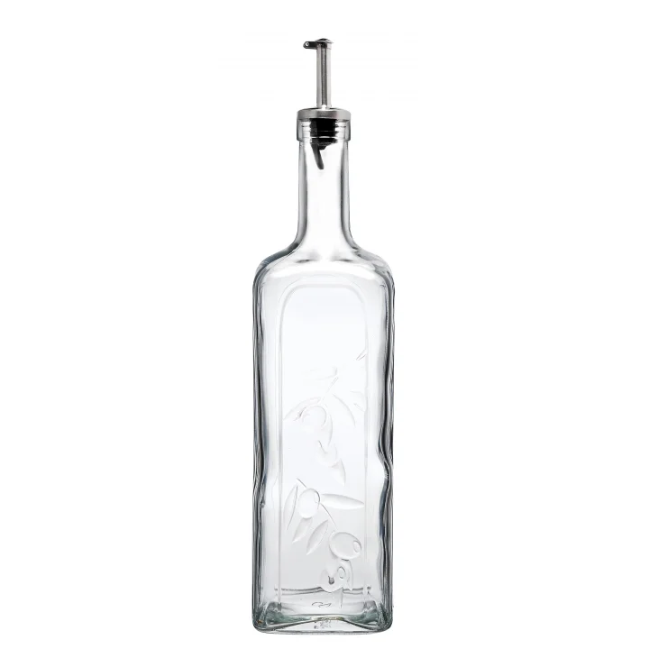 Paşabahçe Paşabahçe Homemade Metal Tıpalı Yağlık & Sirkelik, Şeffaf, 1 Litre