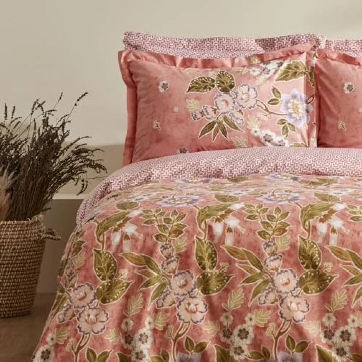 Pasares%100 Pamuk, Tek Kişilik Nevresim Takımı, Pembe