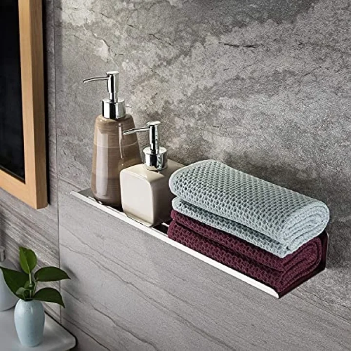 Paslanmaz Çelik 40cm Banyo Rafı Duş Rafı Düzenleyici - inox