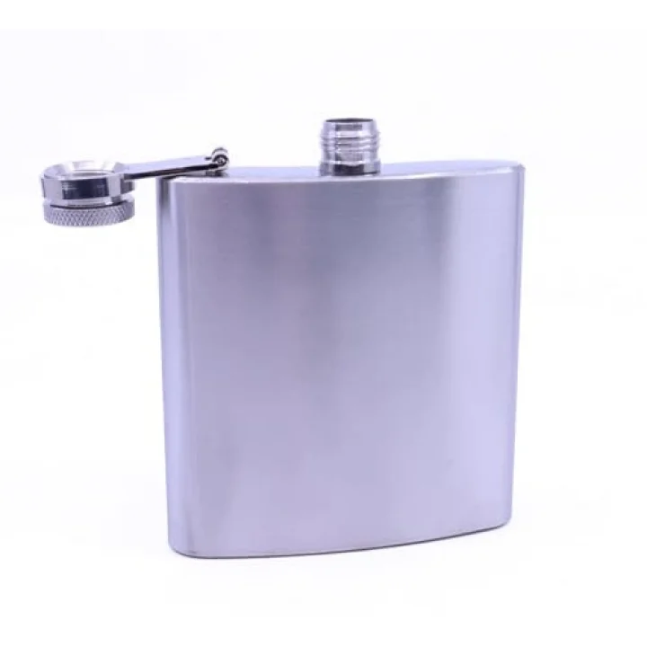 Paslanmaz Çelik Cep Matarası - Hip Flask 6 OZ
