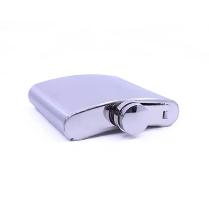 Paslanmaz Çelik Cep Matarası - Hip Flask 6 OZ