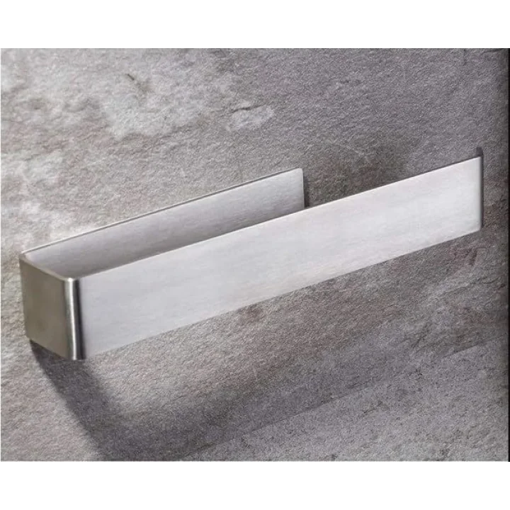 Paslanmaz Çelik Kağıt Rulo Havluluk, Peçetelik, Yapışkanlı Tasarım, Banyo Askısı