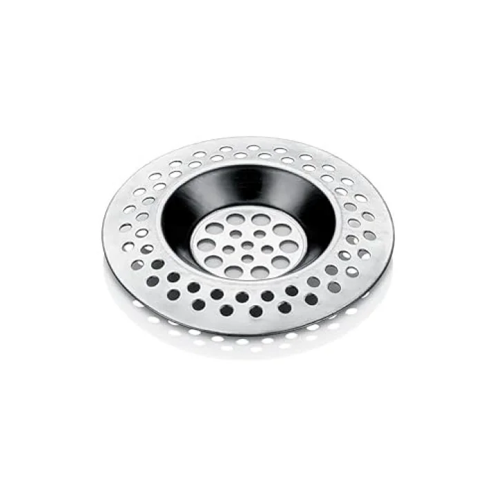Paslanmaz Çelik Lavabo Süzgeci, 7 cm Çap, Yerli Üretim, 2 Adet