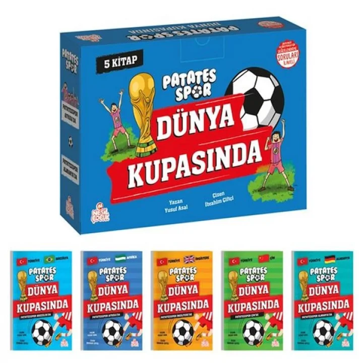 Patatesspor Dünya Kupasında(5 Kitap + Soru Kitapçığı)
