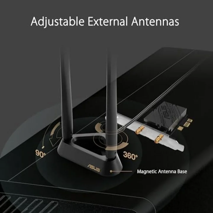 PCE-BE92BT Wifi BE9400 Tri-Band Pcıe Adapter