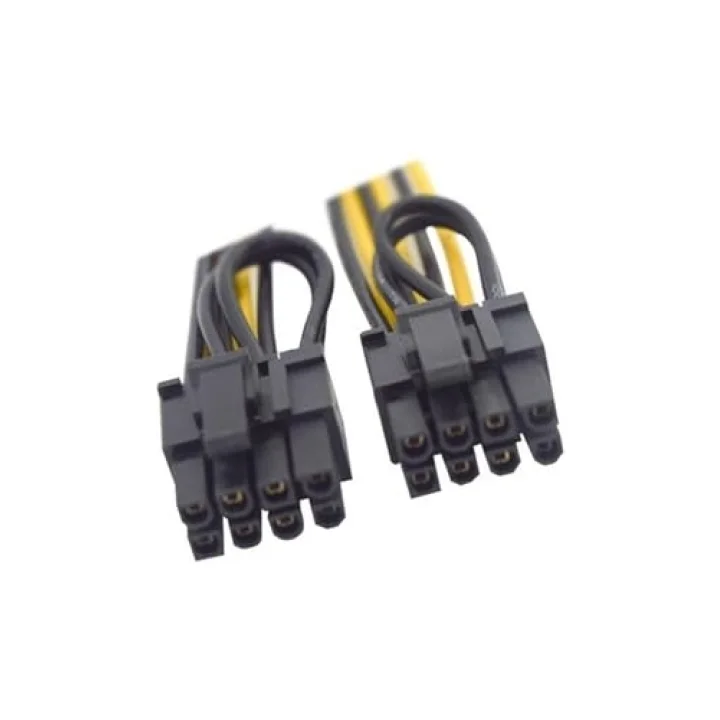 Pci e 8 Pin (6+2) 2X Pci-e Ekran Kartı Power Çoklayıcı Kablosu 4302