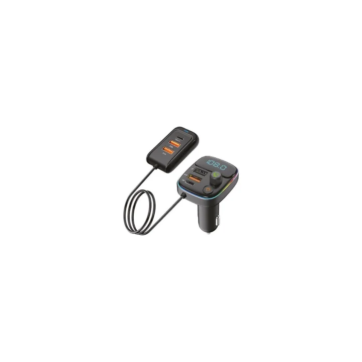 Pd 30W Şarj Ve Rgb Led Işıklı Araç Modülatörü Mdl-17