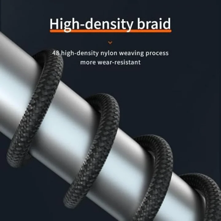 PD60W Hızlı Şarj Kablosu, Led Ekranlı, 480Mbps Type-C to Type-C Kablo, USB C - USB C Erkek - Erkek Kablo Tip C to Tip C 1 Metre U05CC3