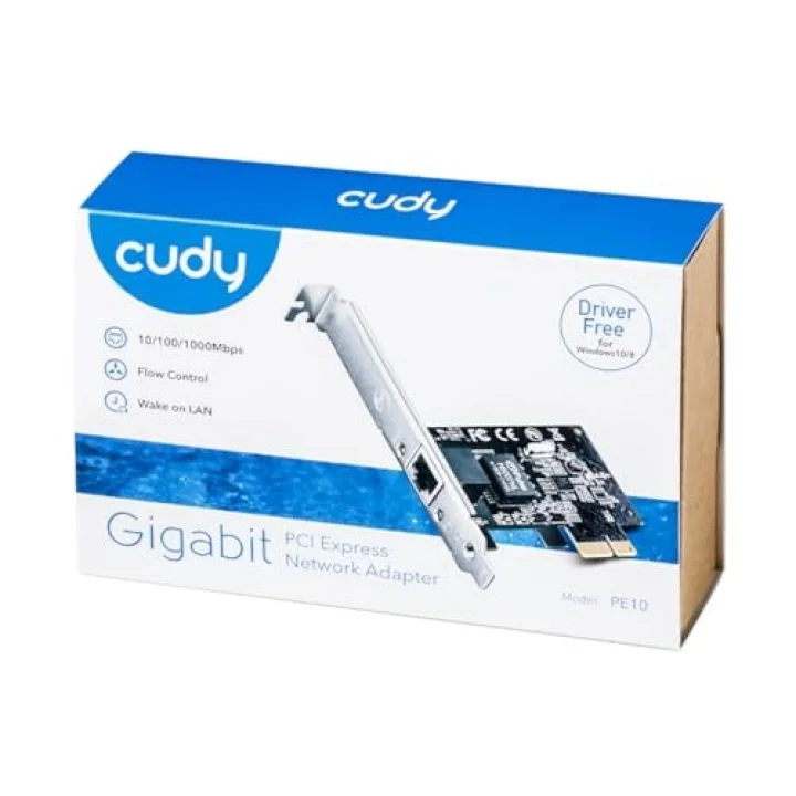PE10 WOL 10/100/1000Mbps Gigabit PCI LAN Express Adaptör