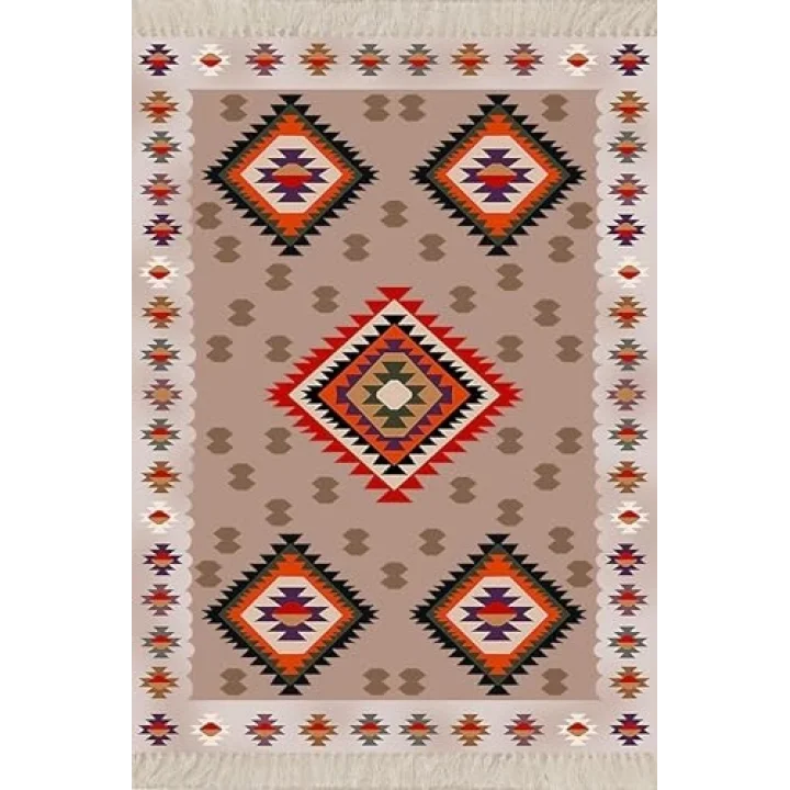 Pelangi Kaymaz Taban Halı, Bej 120 x 160
