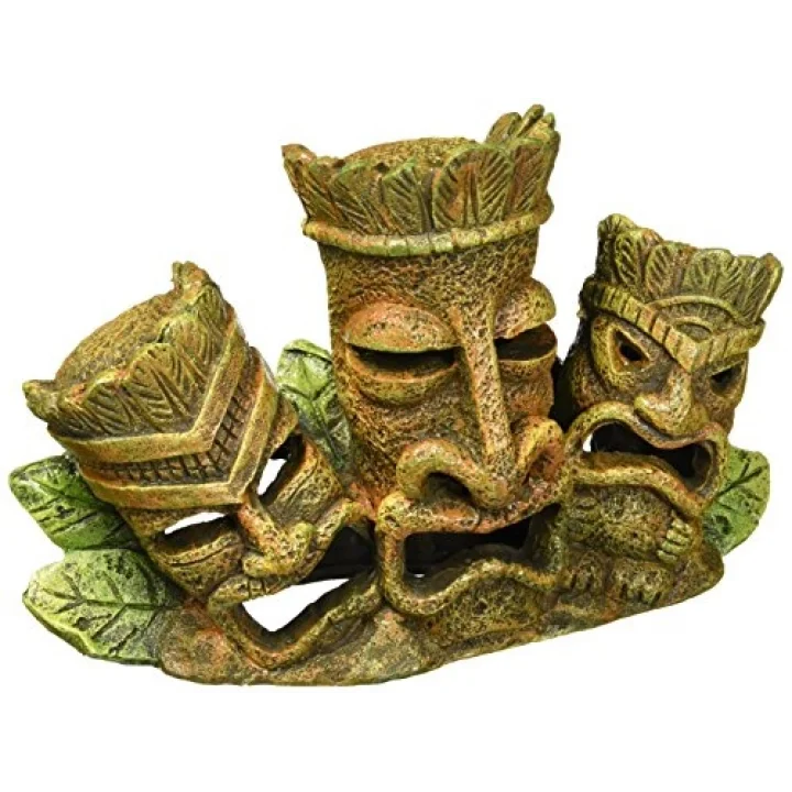 Pen Plax RRT4 akvaryum dekorasyonu Tiki Tribe