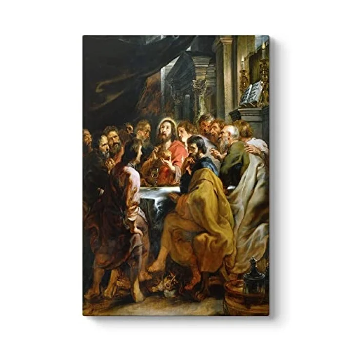 Peter Paul Rubens - Son Akşam Yemeği Kanvas Tablo 30 x 45