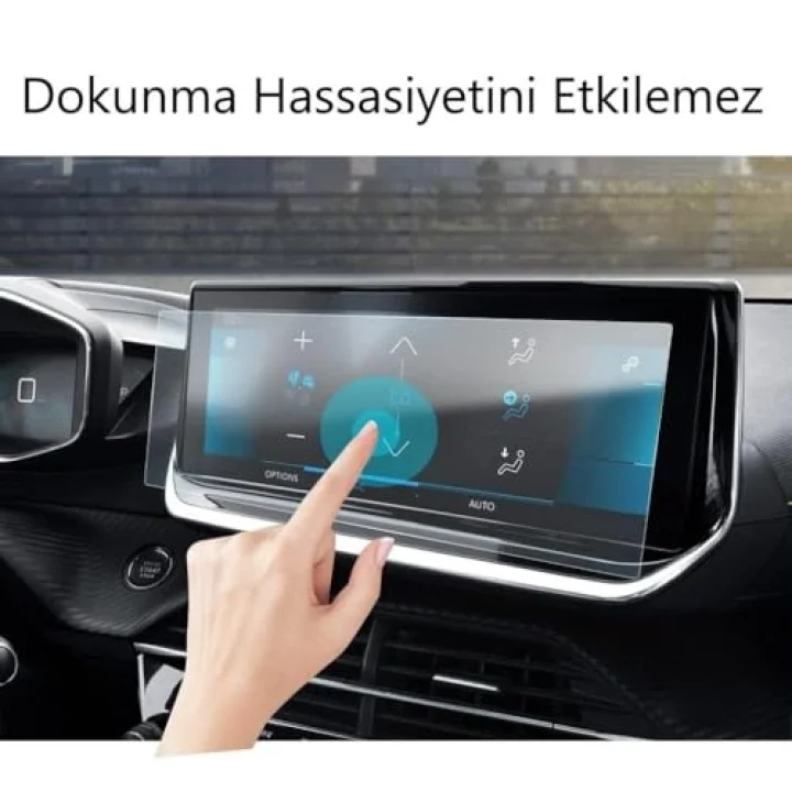 Peugeot Partner Van 10 İnç İle Uyumlu Ekran Koruyucu Multimedya