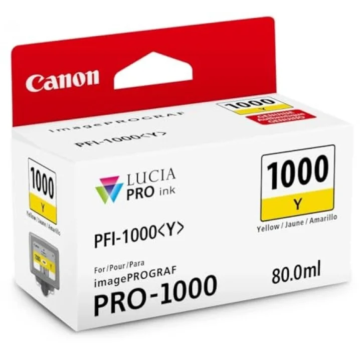 PFI-1000 Y Orijinal Sarı Mürekkep Kartuşu 0549C001