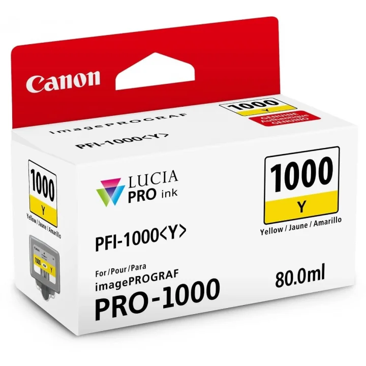 PFI-1000 Y Orijinal Sarı Mürekkep Kartuşu 0549C001