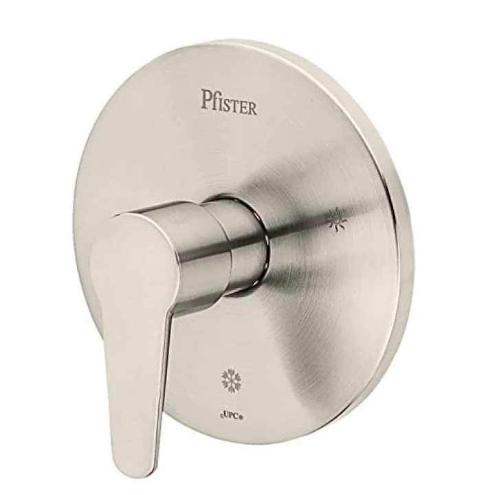 Pfirst R89040K Fırçalanmış Nikel Modern Valf, Trim