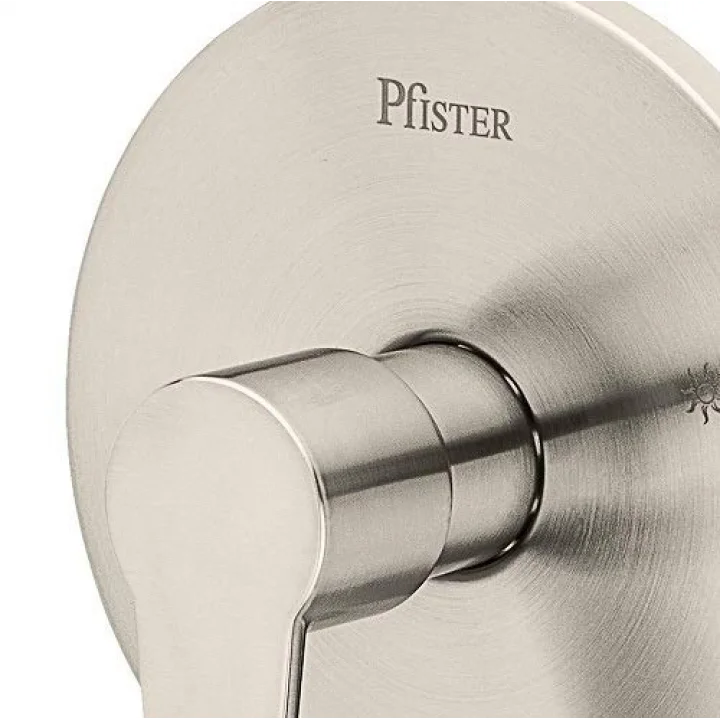 Pfirst R89040K Fırçalanmış Nikel Modern Valf, Trim
