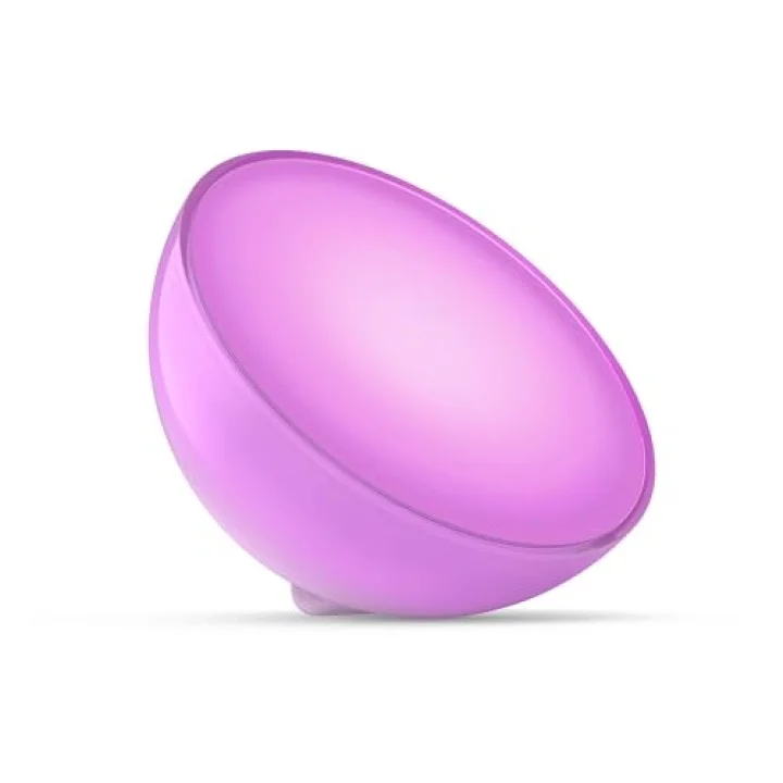 Philips Hue GO V2 Taşınabilir Akıllı Led Masa Lambası, Bluetooth Özellikli, Beyaz ve Renkli