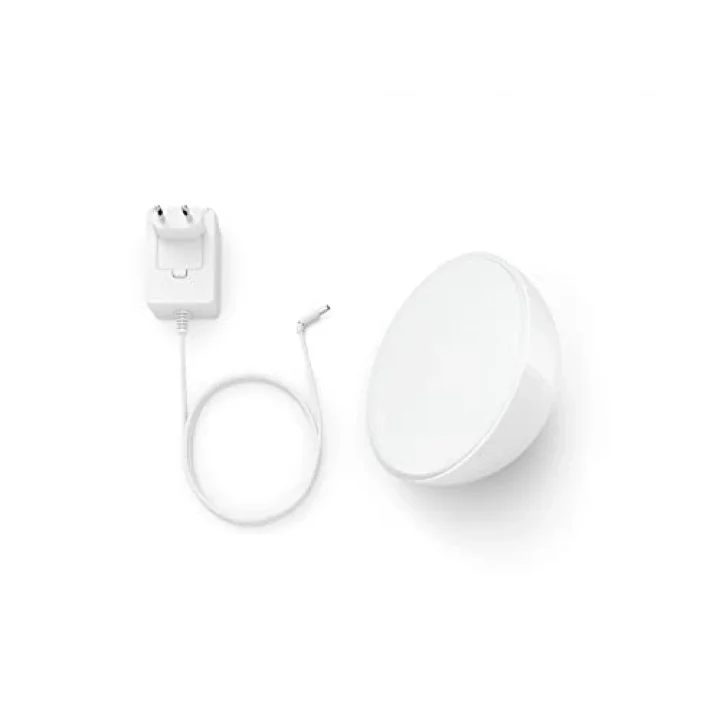 Philips Hue GO V2 Taşınabilir Akıllı Led Masa Lambası, Bluetooth Özellikli, Beyaz ve Renkli