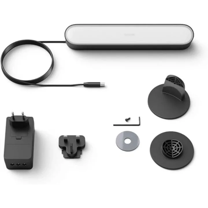 Philips Hue Play, Akıllı LED Aydınlatma, Siyah, Güç Adaptörü Dahil - 25.000 Saat Ampul Kullanım Ömrü