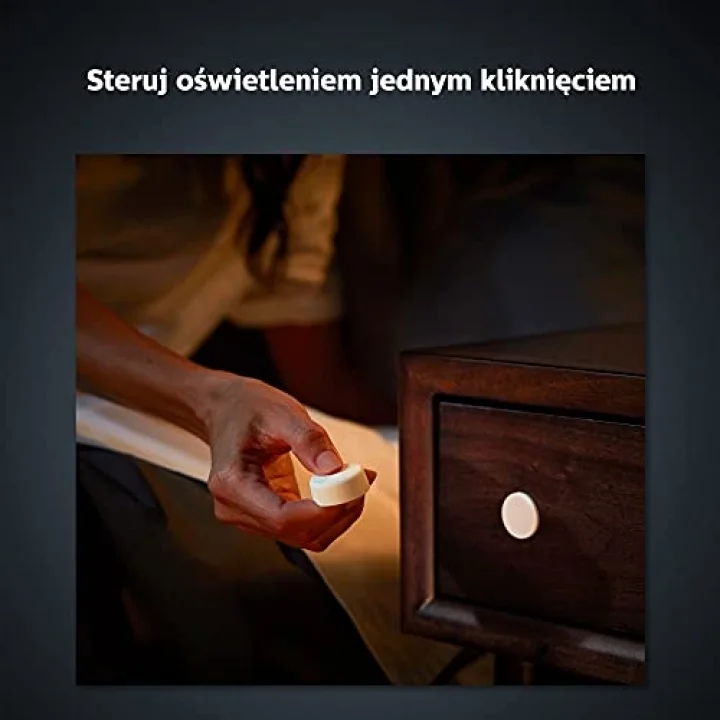 Philips HueWA 8-75W Beyaz Ambiyans Akıllı Led Ampul Başlangıç Seti 3lü, Akıllı Butonlu, E27, Bluetooth Özellikli