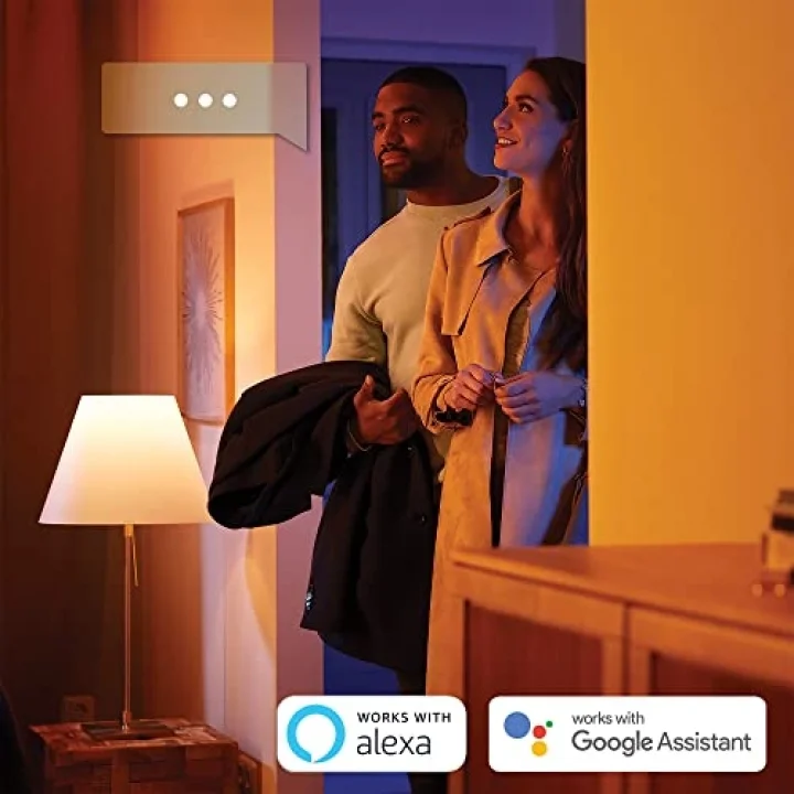 Philips HueWCA 9-75W Renkli Akıllı Ampul E27 Bluetooth Özellikli - 25.000 Saat Ampul Kullanım Ömrü