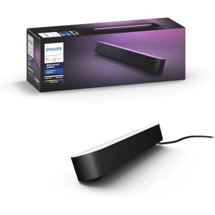Philips HueWCA Play Genişletme Paketi, Akıllı LED Aydınlatma, Siyah (Güç adaptörü dahil değildir) - 25.000 Saat Ampul Kullanım Ömrü