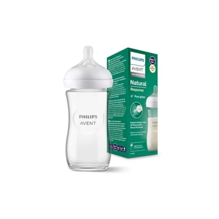 Philips Natural Güvenli Cam Biberon 240ml 0+ay