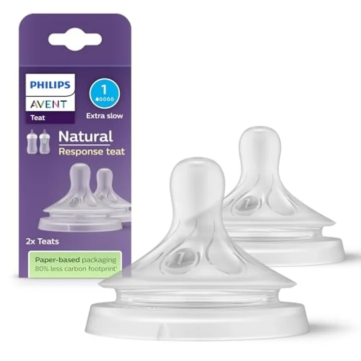 Philips Natural Response 2li Biberon Emziği, 1 Numara, 0 Ay