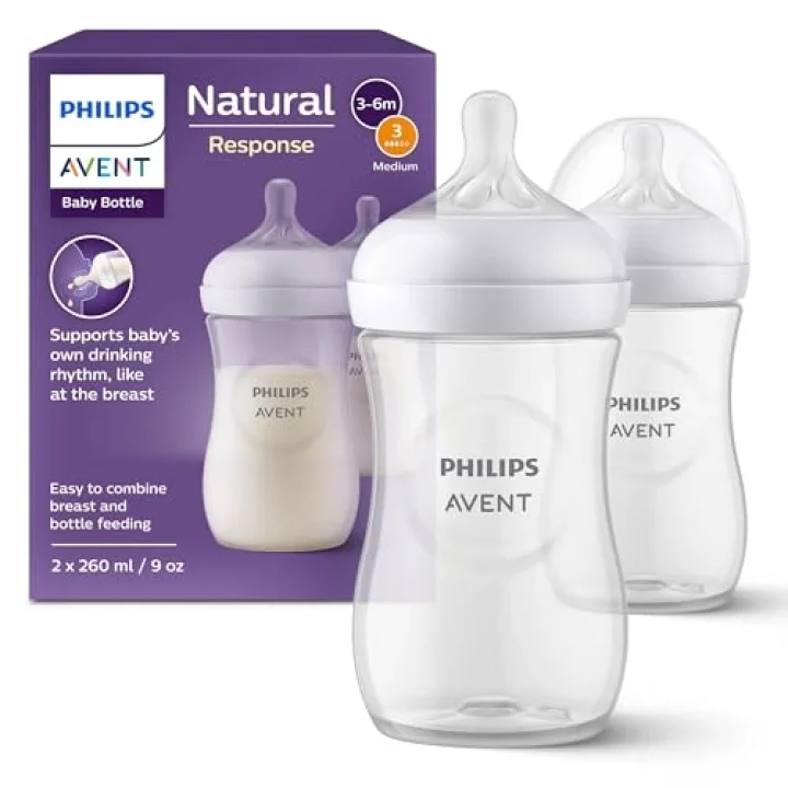Philips Natural Response Pp 2Li Biberon Seti, 3-6 Ay 260Ml Syc903/02