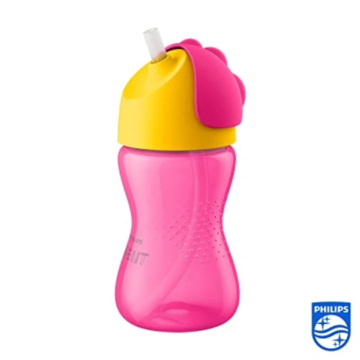 Philips SCF798/02 Desenli Pipetli Bardak (300 ml, Pembe)