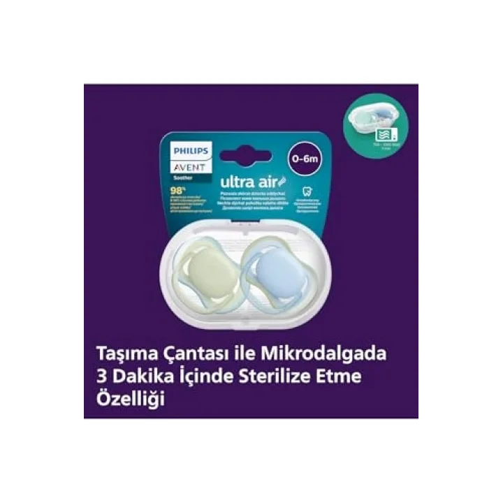 Philips Ultra Air Emzik 0-6 Ay 2Li Scf085/21