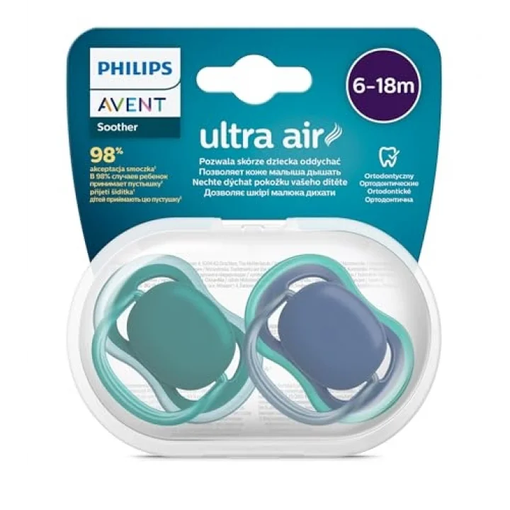 Philips Ultra Air Emzik 6-18 Ay, 2li Unisex, SCF085/31