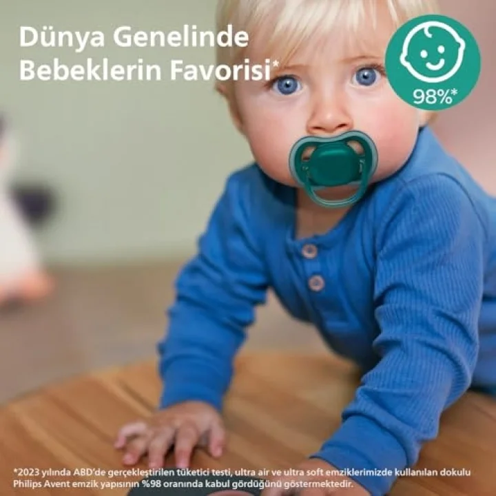 Philips Ultra Air Emzik 6-18 Ay, 2li Unisex, SCF085/31