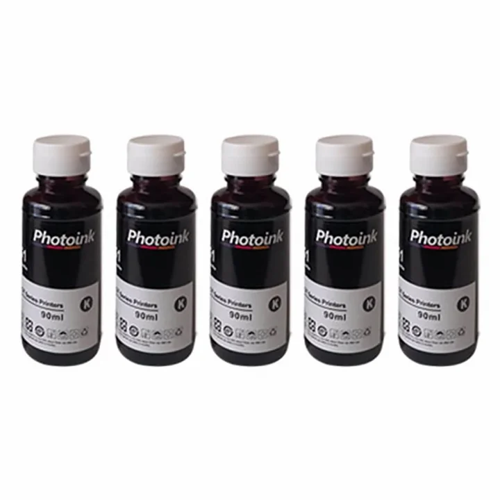 PHOTO INK HP Smart Tank 500-530-515-615 5 Adet Siyah Mürekkep