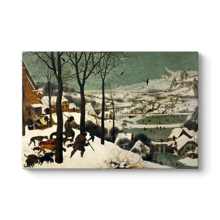 Pieter Brueghel - Karda Avcılar Kanvas Tablo 45 x 30