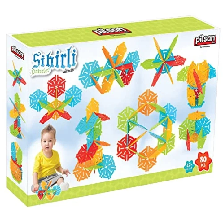 Pilsan Sihirli Daireler (80 Parça)