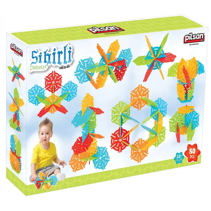 Pilsan Sihirli Daireler (80 Parça)