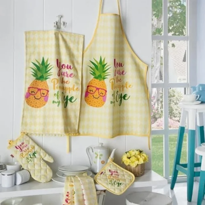 Pineapple 5 Parça Mutfak Seti