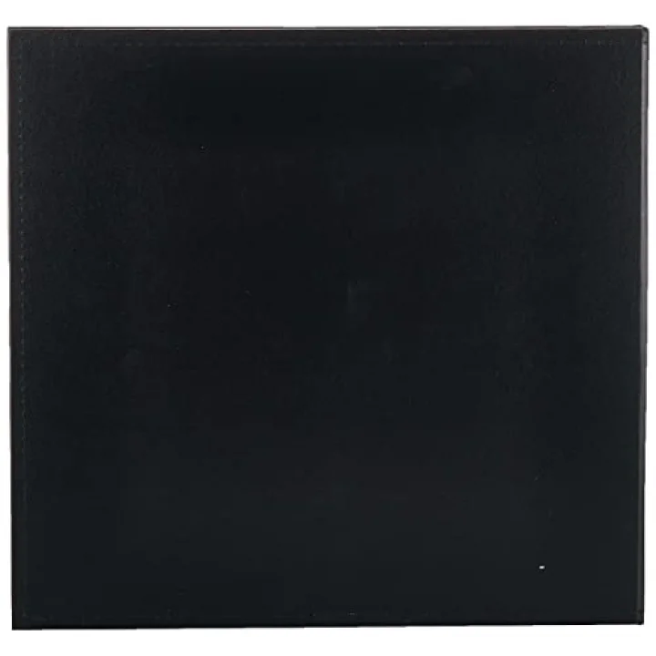 Pioneer 30cm by 30cm Snapload Sewn Leatherette Frame Cover Memory Book, Black
