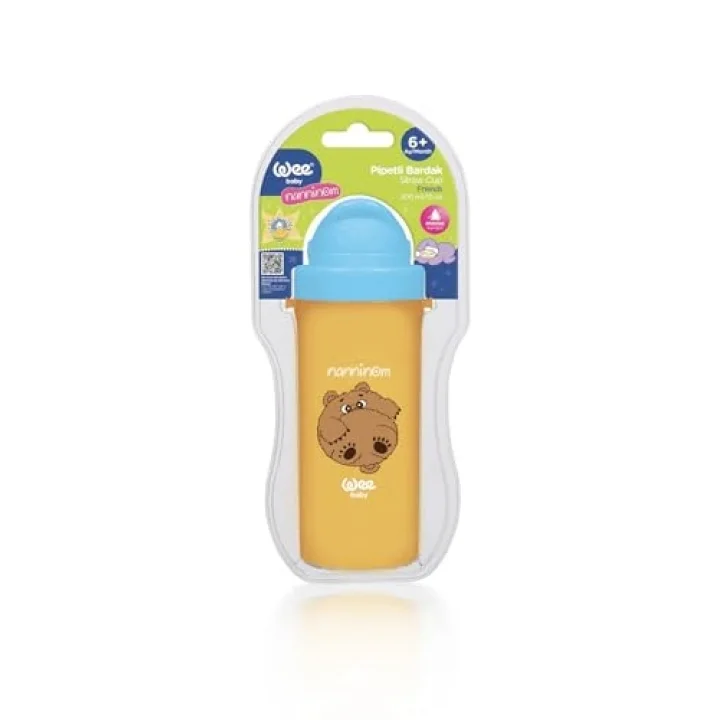 Pipetli Bardak 200 ml - MAVİ