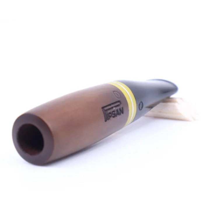 Pipsan Toscanello Backwoods Ağızlık Kahverengi - Sarı Şeritli